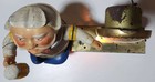 Blatz     Beer Barrel Man     Advertising     Bar Lighted Sign   Clock