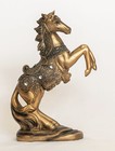 Standing Stallion Horse Statue 10 5 h Wild Animal Horse Figurine Room Decor