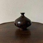 Korean Goryeo Yi Dynasty Sake Bottle Flower Vase Old Folk Art Used    