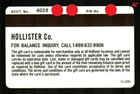 Hollister Young Couple   2005   Gift Card    0   V2