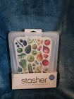Stasher Reusable Kitchen Food Bags Microwave  Dishwasher   Freezer Safe  3 