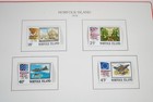 American Bicentennial Era 1976 Collection Of 400  Mint Stamps Stored In Album
