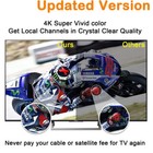 Clear Tv Premium Hdtv Antenna Digital Indoor Antenna Free 4k Hd Tv Channels New