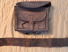 Gettysburg - Federal Cartridge Box And Partial Belt - Battlefield Recovered 