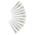 Closetmaid 285400 16-in  White Shelf Track Bracket Lot Of 12