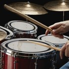 Professional 12  13  14  16  22  Pet Drum Heads Drum Skin W  Dot Set drumsticks