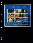  8 00 Scott Value  - 2001 Barbados Marine Life S s Deep Sea Fish Cv Mnh Nh Umm