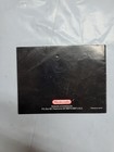 Nintendo Nes Controller Instruction Manual Booklet Only 