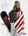 Jamie Anderson Signed 8x10 Photo Autographed Bas Olympic Games Gold Medal 82