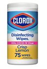 Clorox Bleach-free Disinfecting And Cleaning Wipes  Crisp Lemon  75 Count