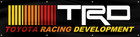 Trd 2 x8  Banner Flag Toyota Racing Development