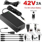 42v2a Charger Adapter For 36v Battery Ebike Electric Bicycle Scooter Part