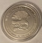 North American Big Game Super Slam Silver - Whitetail Deer Coin  999 Fine Silver