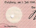 Lot Bond Germany Wwii 1940 3rd Reich Stock Berlin 1000 Reichsmark Group Crease F