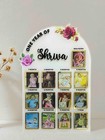 Personalised 1st Birthday Frame Gift For Baby  Girl And Boy First Birthday Gift