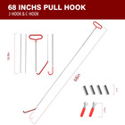 1 Kit Para Abrir Puerta De Auto Carro Completo Long Reach Tools Set 23 Pcs