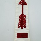Vtg Boy Scouts Of America Oa Vigil Honor Sash White W red Embroidery 64    Length
