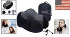 Ergonomic Memory Foam Travel Pillow - Soft Neck Support For Airplane   Car Use