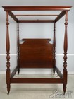 75280  Bench Made Sheraton Queen Size Canopy Bed