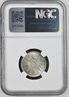 1959 Iraq 50 Fils Republic Ah1378 Silver Coin - Ngc Ms 65
