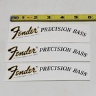 Fender Precision Bass Waterslide Guitar Neck Headstock Decals  set Of 3 