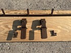 Antique Barn Door Rollers With 6    Of Track  Vgc