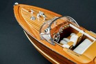 1 16 Vintage Wooden Riva Aquarama Speed Boat Model Ship Top Shelf Decor