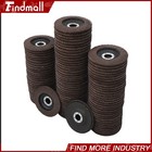 Findmall 100 Pcs 4-1 2   7 8  40 Grit Premium Zirconia Flap Disc Sanding Grinding