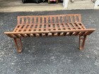 Fire Place Cast Iron Grate 24    X 15    - 8    Tall - Weight 22lbs