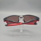 Oakley Chainlink Sunglasses Grey Smoke Red Polarized Oo9247-10 57-17-138