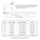 Soft Leather Padded Dog Collar Personalized Custom Pet Name Tag Engraved Xs-xl
