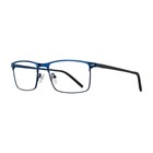 Air 8000 Rectangle Metal Eyeglass Frames Unisex Full Rim
