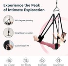 Adult Swing 360   Ceiling Sling Set W stand Indoor Adjustable
