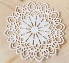 Vintage Style Doily Snowflake Die Cut Card Making Paper Cutting Wedding Circular