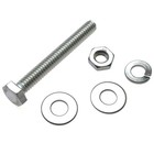 Taodan 4 Set Sign Post Mounting Bolts Hardware Accessories One Size  Silver