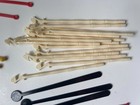 Lot Of 161 Vintage Bar    Cocktail Drink Stir Swizzle Sticks- Airlines  Hotela