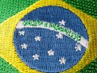 Lot Of 10 Brazil Embroidery Patches-iron On  sew On 3 5 x2 25  -free Shipping
