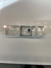 Vintage Clear Lucite Acrylic Giant Clothespin Paper Clip Mid Century Modern Mcm