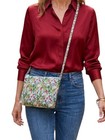 Vera Bradley Frogberry Meadow Large Hipster Crossbody Bag  Strawberry   Nwt