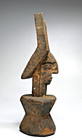 A Igbo Ikenga Protective Shrine Idol