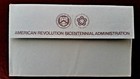 American Revolution 1976 Bicentennial Fdc   Coin Signed Nixon