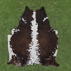 100  Real Natural Area Cow Hair On Cowhide Skin Floor Rug Carpet 65 x60   Cc1418