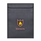Fireproof Water Resistant Money Bag Envelope Safe Document Bag File Pouch Case