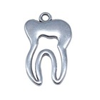 12 30pcs Antique Silver Tooth Charm Pendant  Dentist  Dental Hygienist Ggs156