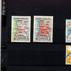Mixed Lot 21 Stamps Angola Bermuda Aruba Afghanistan Brunei Barbados Antarctic