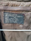 Usn Military G-1 Intermediate Leather Flight Jacket Brills 42 Vietnam