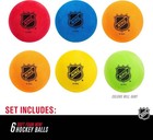 Franklin Sports Mini - Indoor Floor Hockey Balls For Kids - 6 Soft Foam Balls
