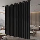 Room Divider Curtain Ceiling Curtain Track Set For Blackout And Privacy  blac   