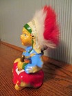 Vintage 1965 Native American Indian Boy W head-dress Missouri Novelty Souvenir