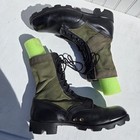 Jungle Boots Size 10 R  Mens Original Green Vietnam Era Combat Search Spike Bb3